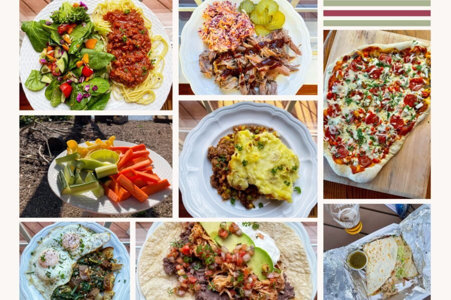 How about “Meal Plan for the First Week of May”?