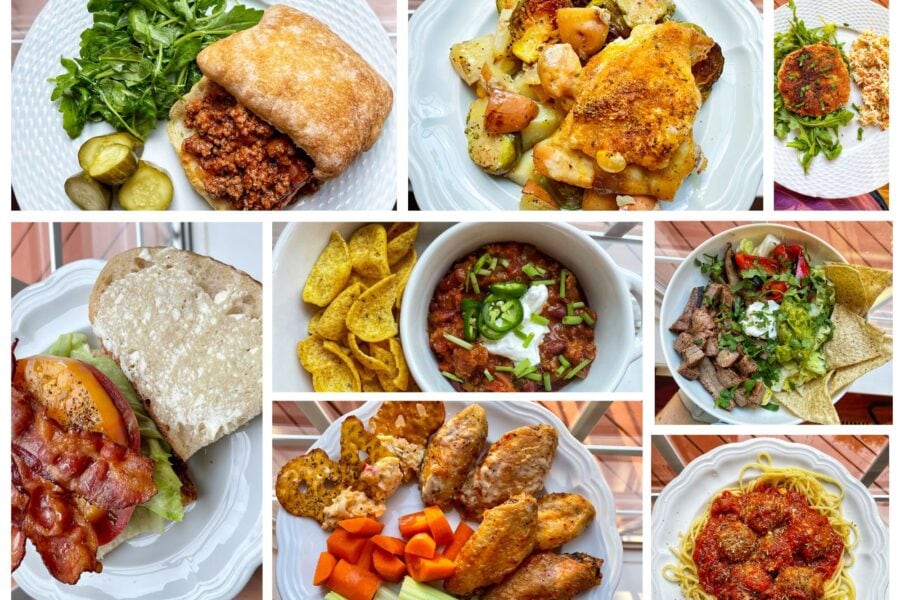 How about “Meal Plan for the First Week of September”?