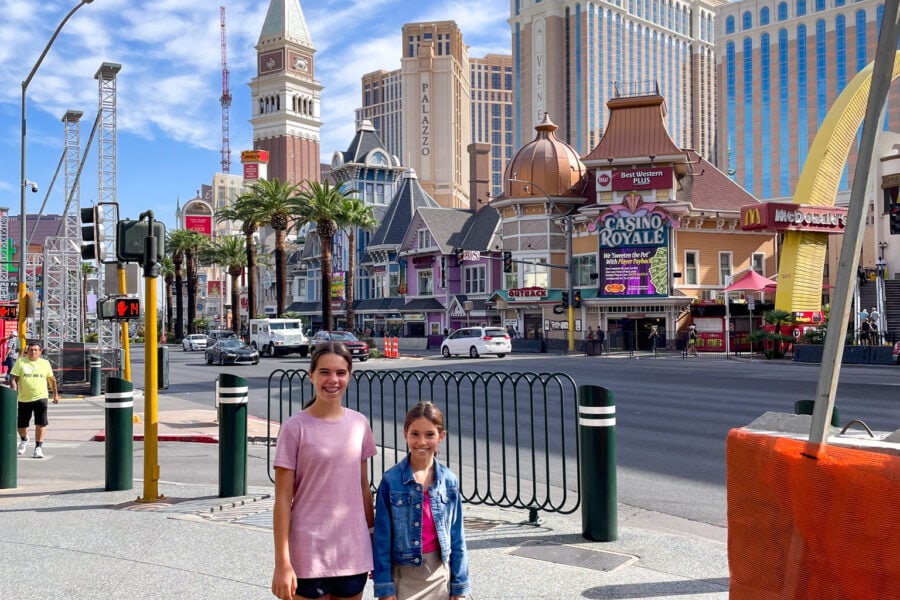 How about “Our Family Trip to Las Vegas”?