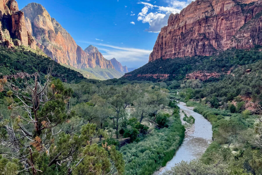 How about “Celebrating My 40th Birthday with a Trip to Zion & Bryce”?